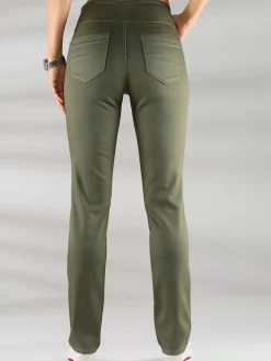 Collection L Pantalons<Pantalon avec ceinture large élastique et poches