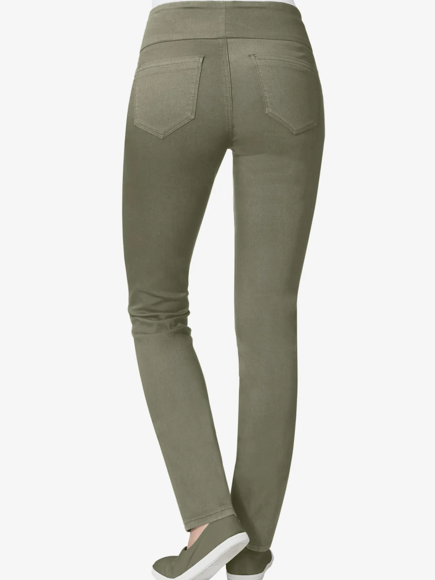 Collection L Pantalons<Pantalon avec ceinture large élastique et poches