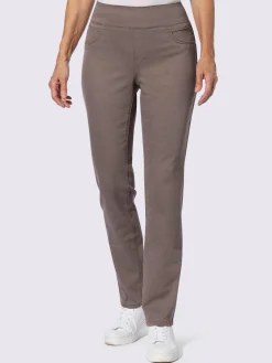 Collection L Pantalons<Pantalon avec ceinture large élastique et poches