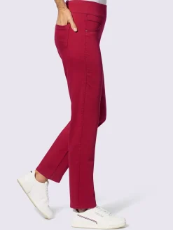 Collection L Pantalons<Pantalon avec ceinture large élastique et poches