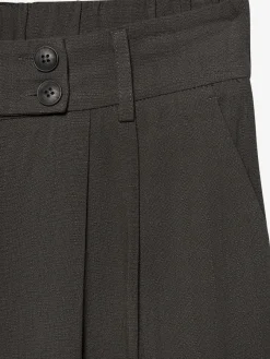 LASCANA Pantalons<Pantalon avec plis de ceinture pantalon tissé avec deux boutons aux bords-côtes