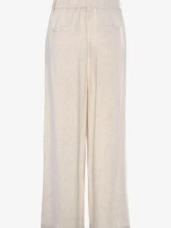 LASCANA Pantalons<Pantalon avec plis de ceinture pantalon tissé avec deux boutons aux bords-côtes