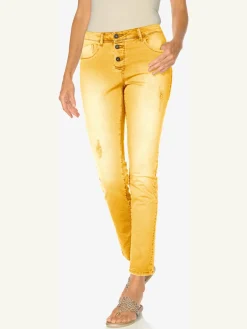 Linea Tesini Pantalons<Pantalon boyfriend coupe droite