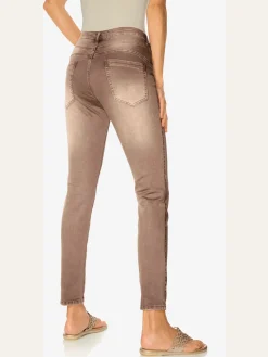 Linea Tesini Pantalons<Pantalon boyfriend coupe droite