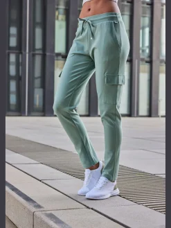 LASCANA Pantalons<Pantalon cargo extensible et doux, gamme joggings