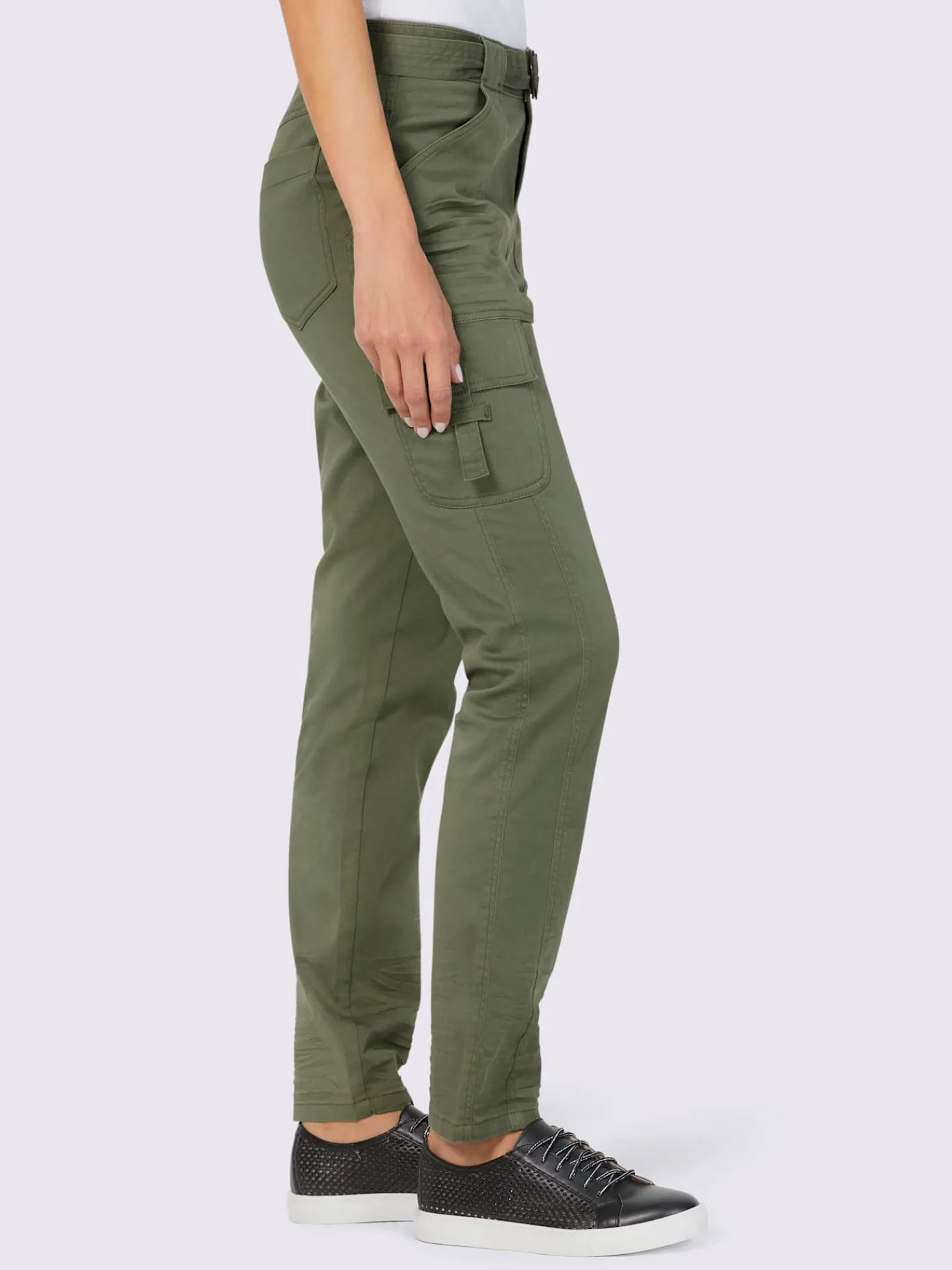 Rick Cardona Pantalons<Pantalon cargo livré avec ceinture