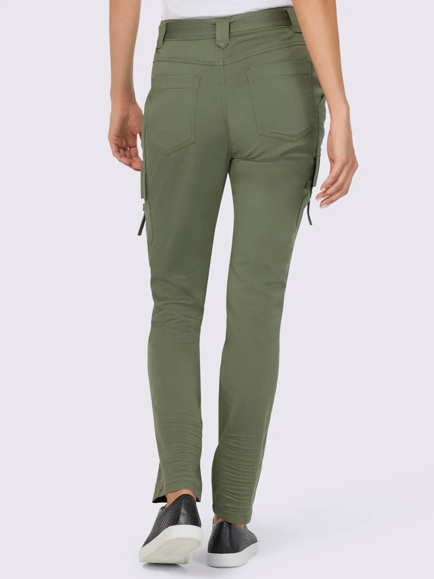 Rick Cardona Pantalons<Pantalon cargo livré avec ceinture