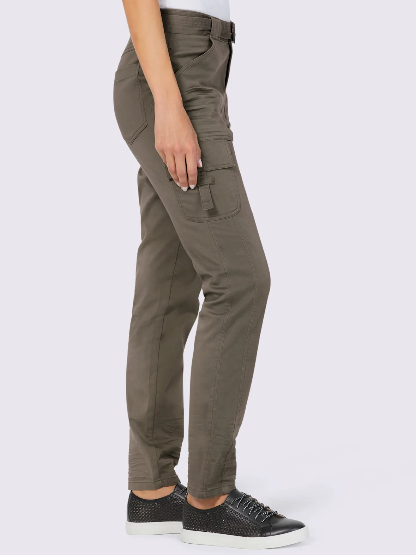 Rick Cardona Pantalons<Pantalon cargo livré avec ceinture