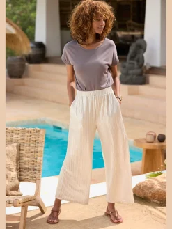 LASCANA Pantalons<Pantalon ceinture élastique agréable