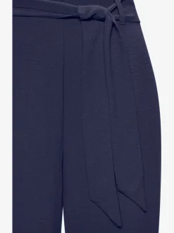 Vivance Pantalons<Pantalon ceinture élastique avec bordure volantée au dos