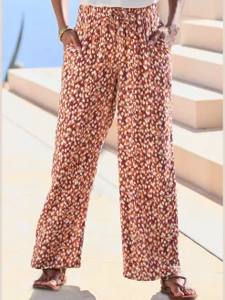 Vivance Pantalons<Pantalon ceinture élastique avec coulisse réglable