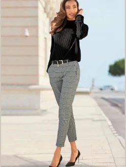 LASCANA Pantalons<Pantalon ceinture élastique au dos