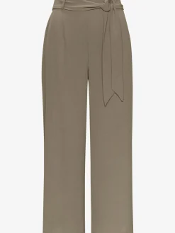 Vivance Pantalons<Pantalon ceinture élastique avec bordure volantée au dos