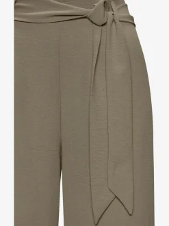 Vivance Pantalons<Pantalon ceinture élastique avec bordure volantée au dos