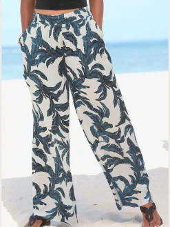 s.Oliver Pantalons<Pantalon ceinture lisse devant