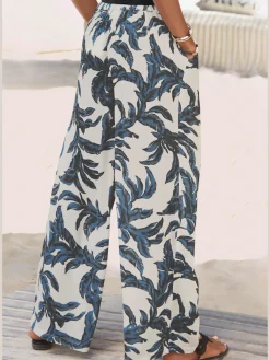 s.Oliver Pantalons<Pantalon ceinture lisse devant