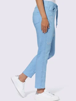 Mandarin Pantalons<Pantalon coton extensible confortable