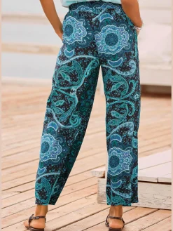 Vivance Pantalons<Pantalon coupe ample tendance