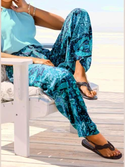 Vivance Pantalons<Pantalon coupe ample tendance