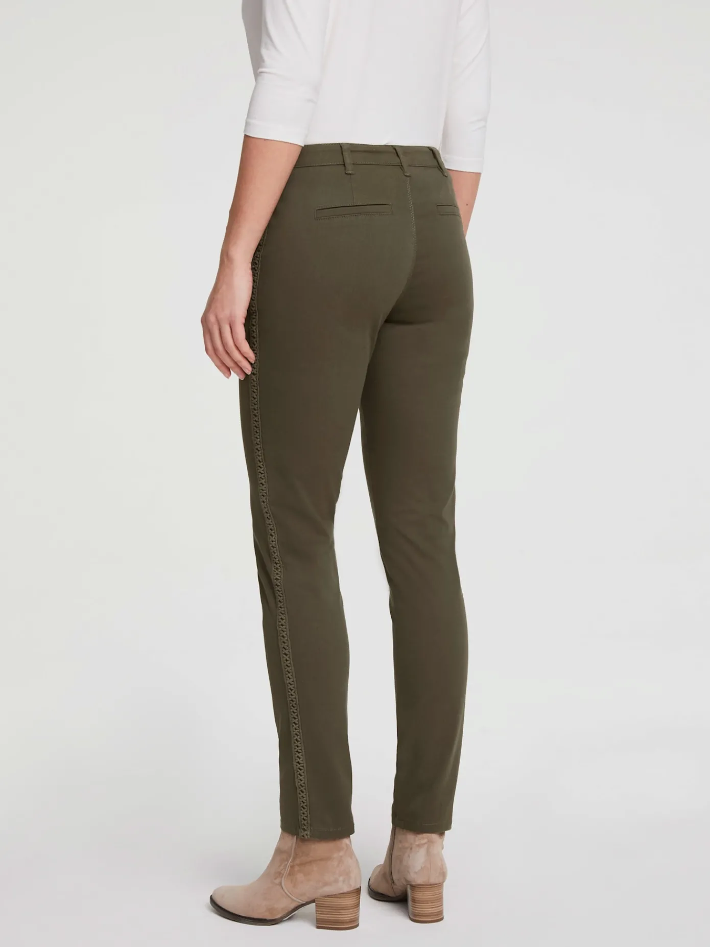 Linea Tesini Pantalons<Pantalon coupe droite