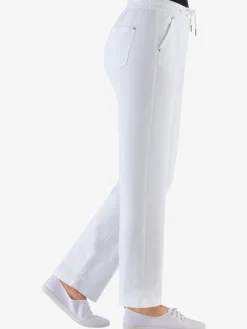 Pantalons<Pantalon coupe sportive ceinture élastique