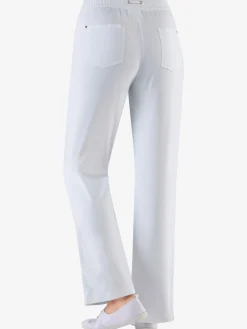Pantalons<Pantalon coupe sportive ceinture élastique