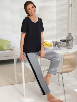 feel good Tenues De Détente<Pantalon de jogging avec broderie