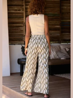 LASCANA Pantalons<Pantalon de plage ceinture lisse devant