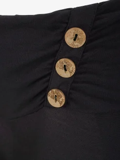 LASCANA Pantalons<Pantalon de plage léger avec boutons décoratifs