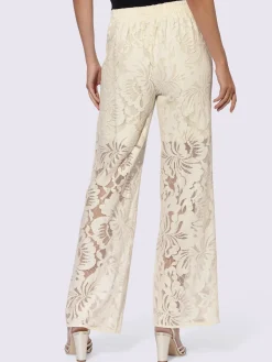 Ashley Brooke Tenues De Cérémonie|Pantalons<Pantalon dentelle florale