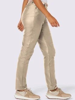 Creation L Pantalons<Pantalon effet enduit coupe féminine
