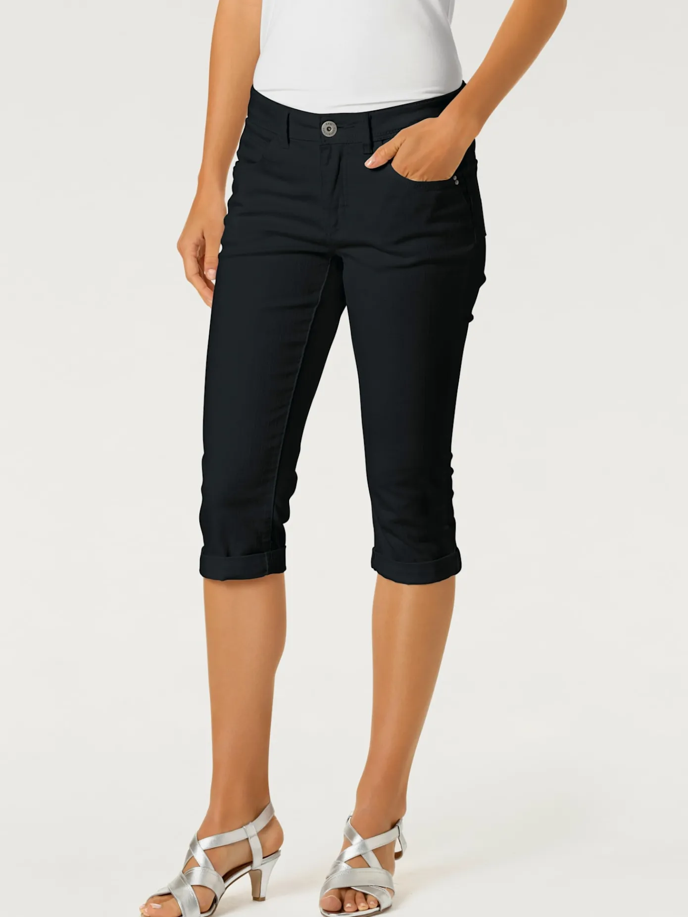 Linea Tesini Pantalons<Pantalon effet ventre plat coupe skinny