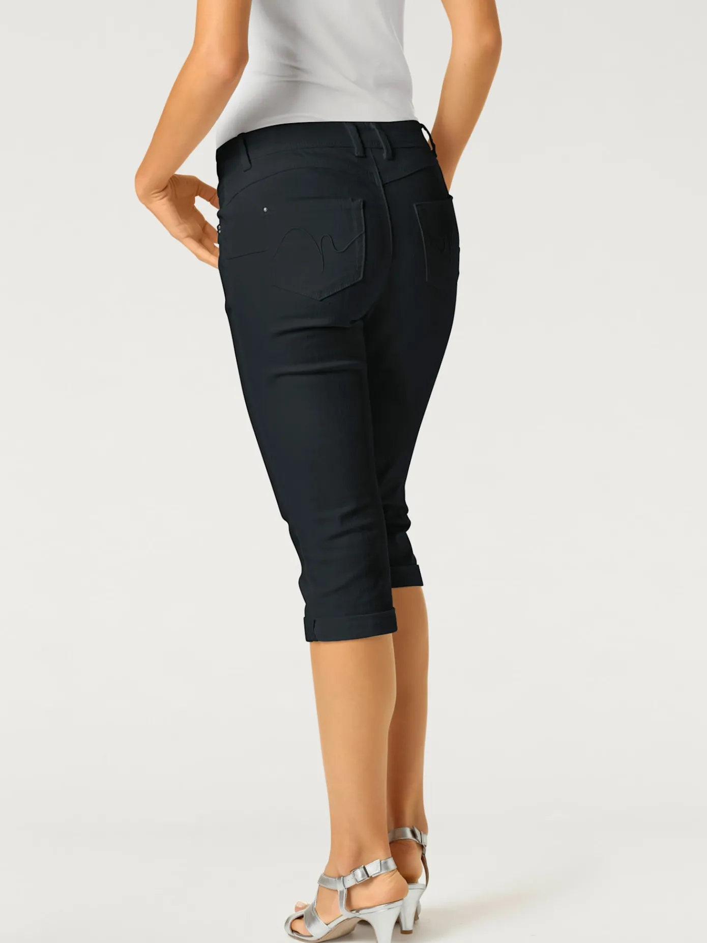 Linea Tesini Pantalons<Pantalon effet ventre plat coupe skinny