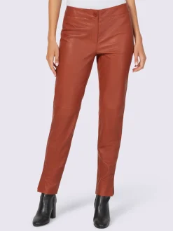 Ashley Brooke Pantalons<Pantalon en cuir cuir agneau nappa