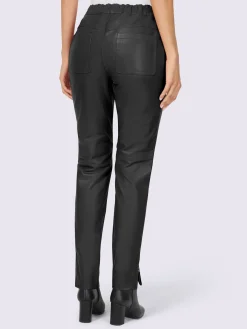 Ashley Brooke Pantalons<Pantalon en cuir cuir agneau nappa