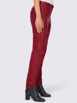 Ashley Brooke Pantalons<Pantalon en cuir cuir agneau nappa