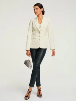 Ashley Brooke Tenues De Cérémonie|Pantalons<Pantalon en cuir cuir d'agneau souple