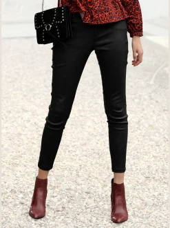 LASCANA Pantalons<Pantalon en imitation cuir jegging affinant en synthétique