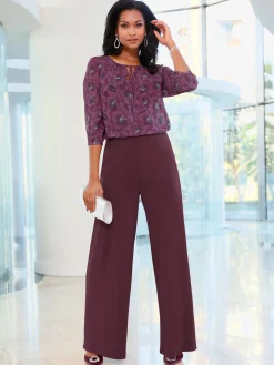 Fair Lady Pantalons<Pantalon en jersey
