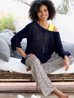 Linea Tesini Pantalons<Pantalon en jersey