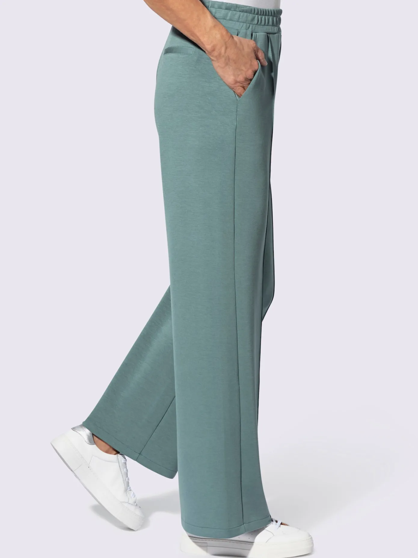 Collection L Pantalons<Pantalon en jersey 50% modal