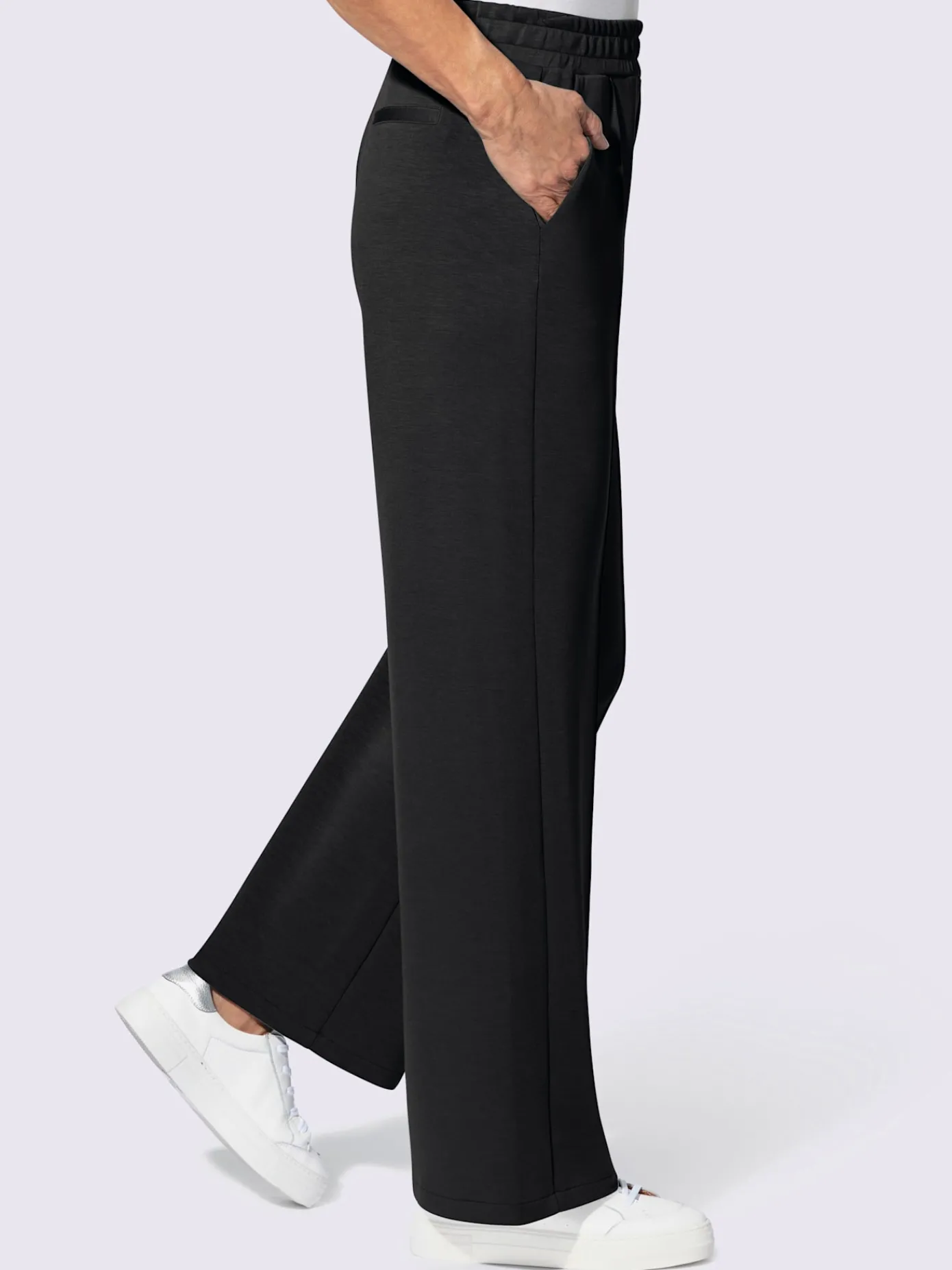 Collection L Pantalons<Pantalon en jersey 50% modal