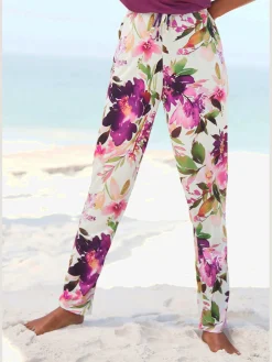 Beachtime Pantalons<Pantalon en jersey ceinture élastique à cordon