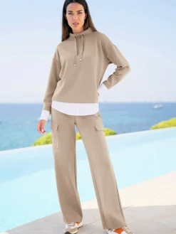 Rick Cardona Pantalons<Pantalon en jersey ceinture élastique confortable