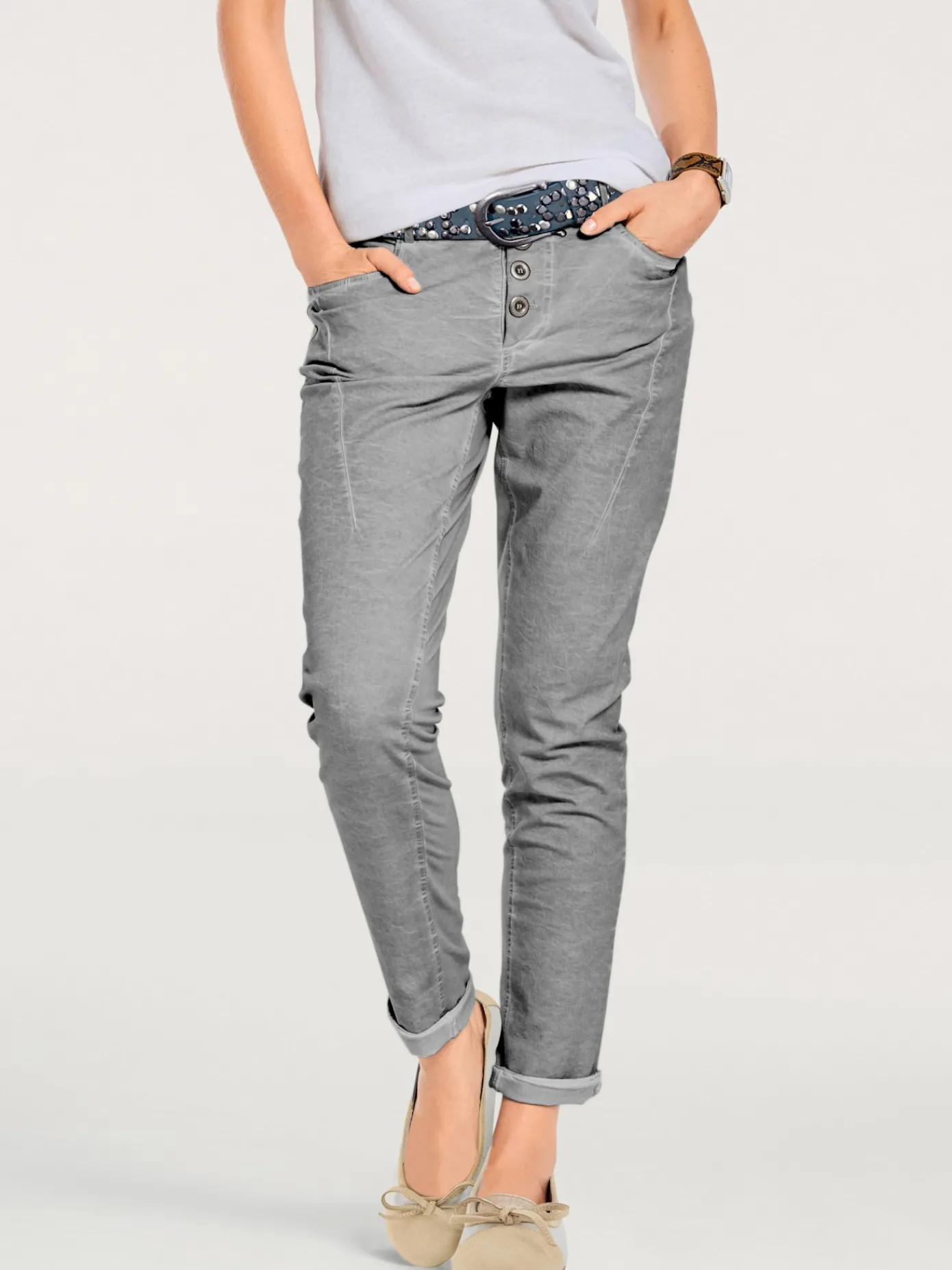Rick Cardona Pantalons<Pantalon en jersey coupe carotte