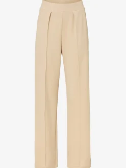 Pantalons<Pantalon en jersey crêpe et jersey