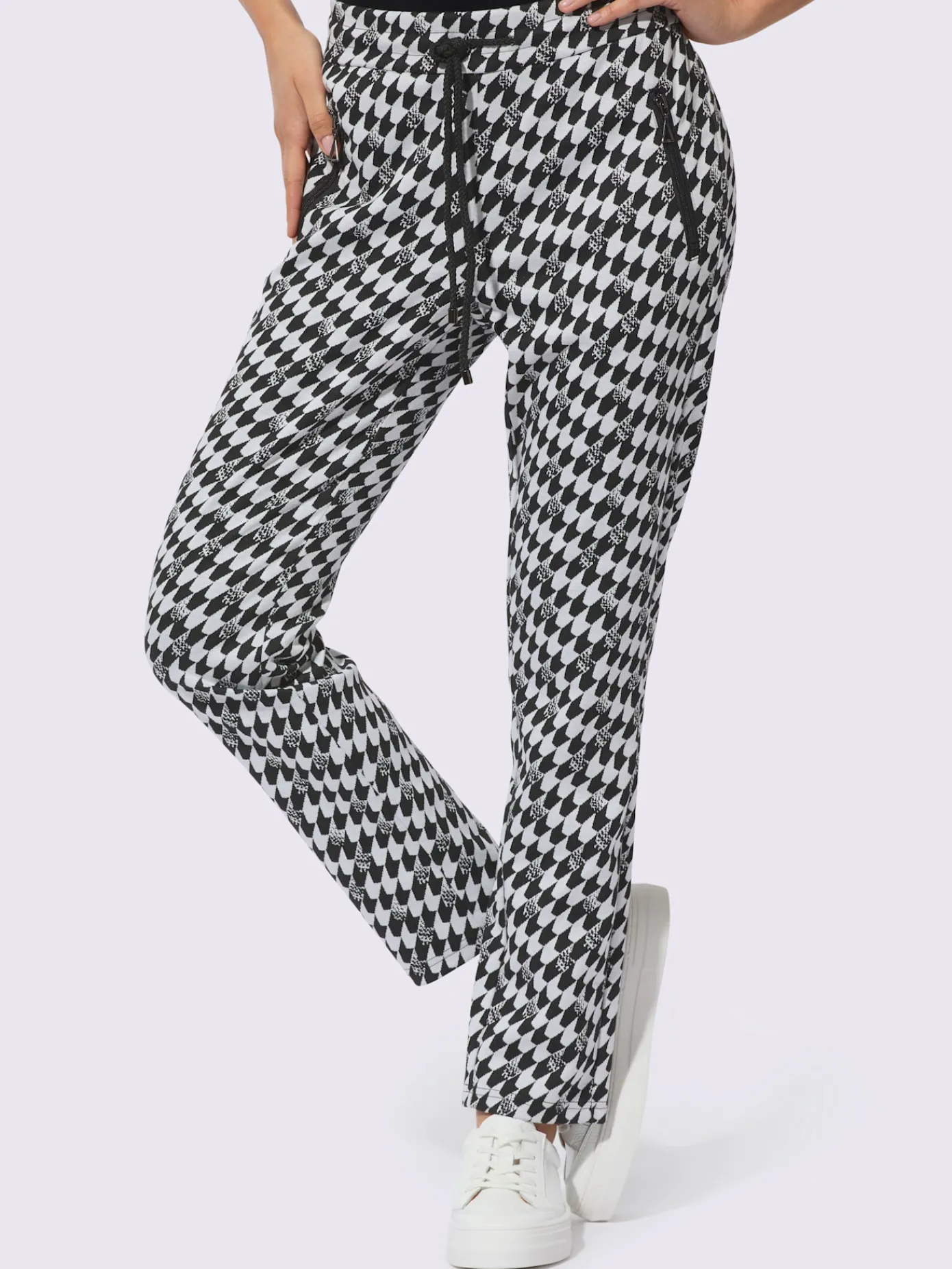 Creation L Pantalons<Pantalon en jersey jacquard en jersey tendance