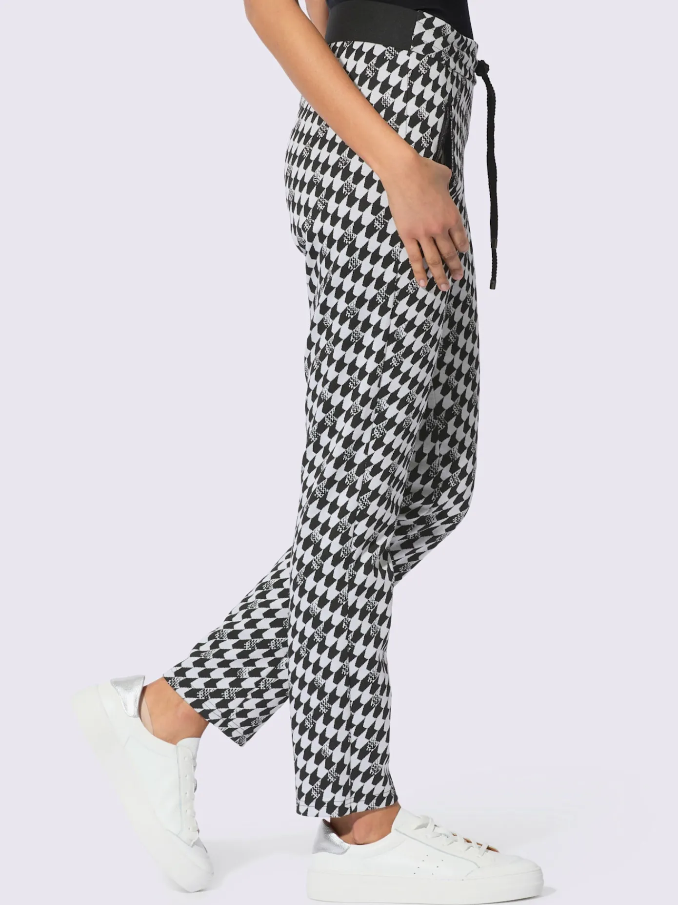 Creation L Pantalons<Pantalon en jersey jacquard en jersey tendance