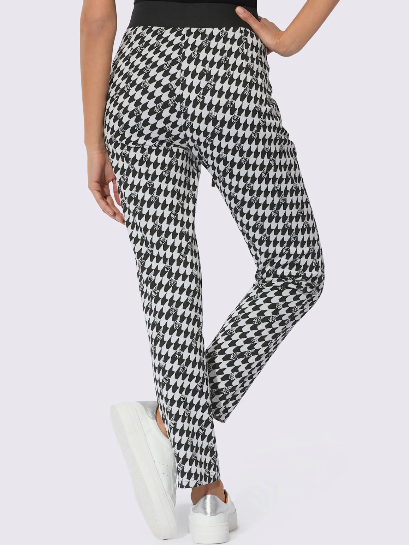 Creation L Pantalons<Pantalon en jersey jacquard en jersey tendance