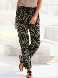 LASCANA Pantalons<Pantalon en jersey pantalon de plage léger à la coupe décontractée